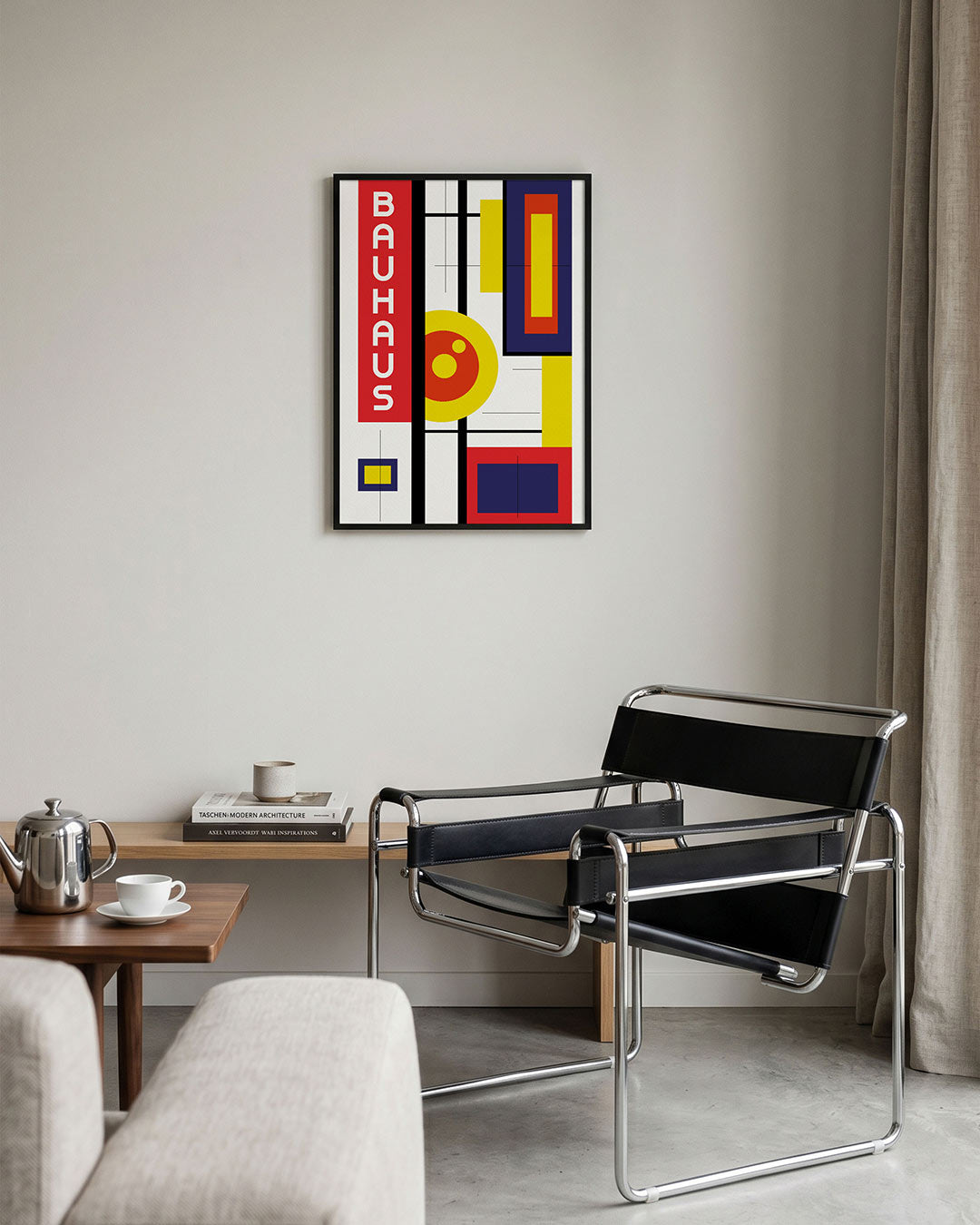 Vormen en kleurvlakken Poster