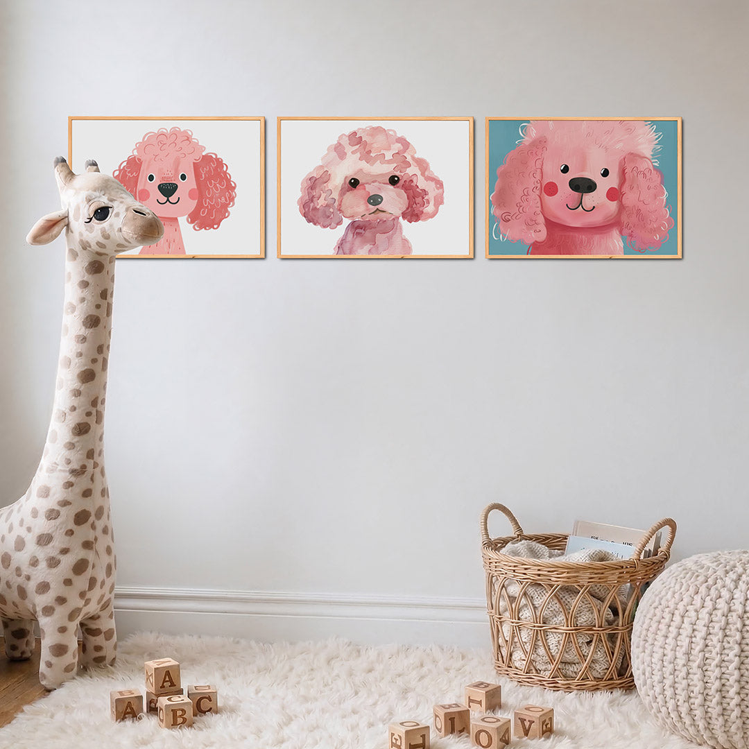 Vrolijke vormen Posterset