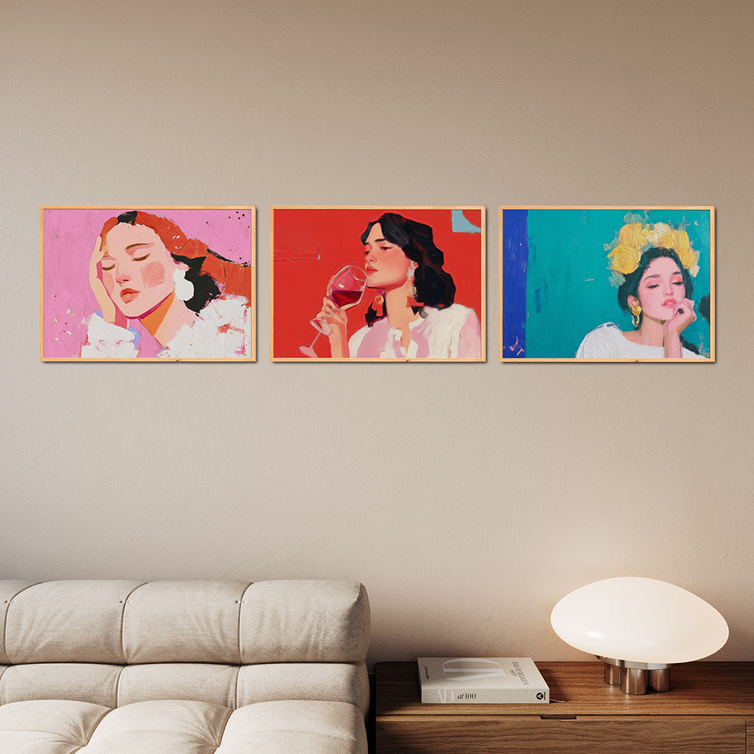 Kleurrijke droom Posterset