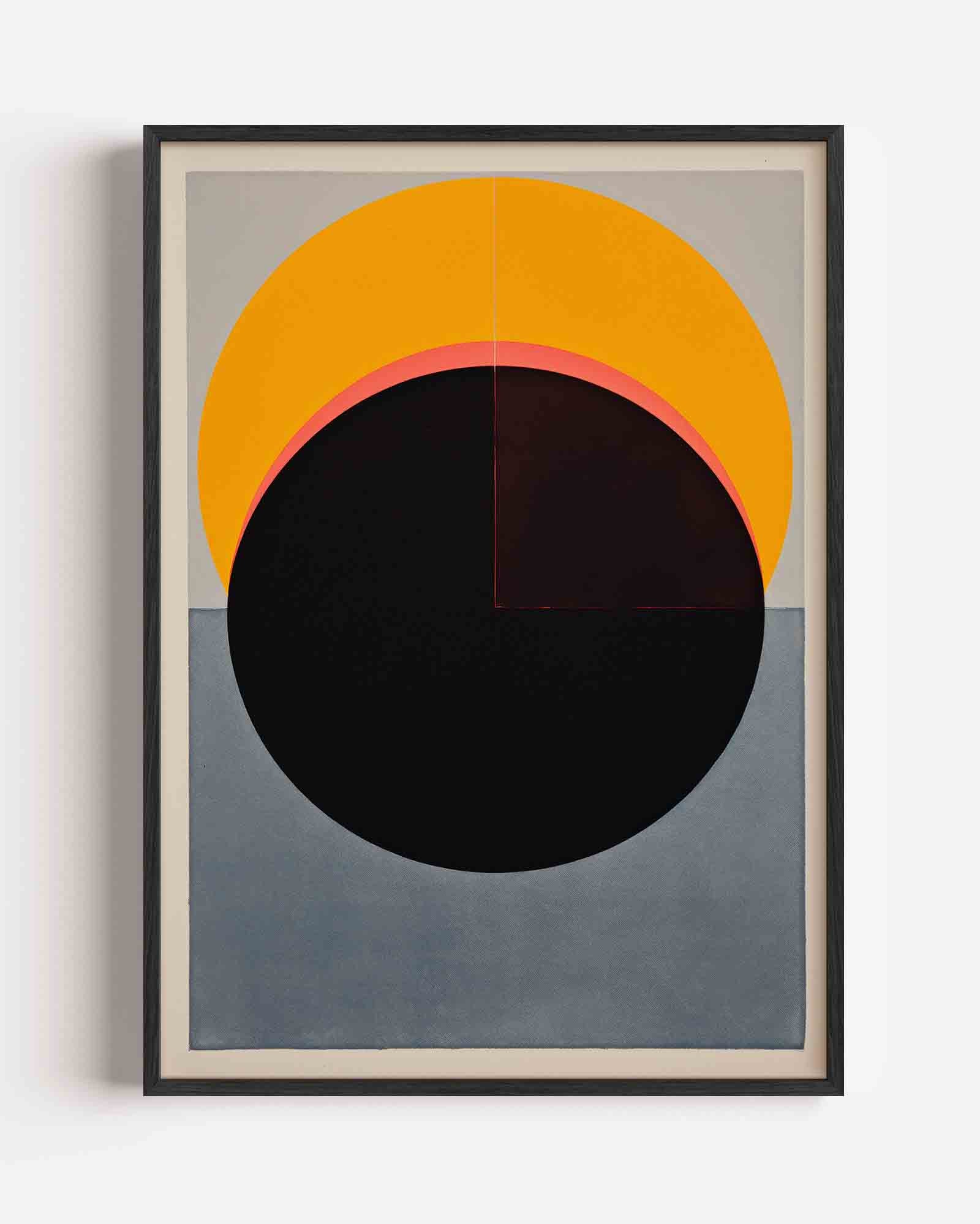 Geometrische cirkel Poster
