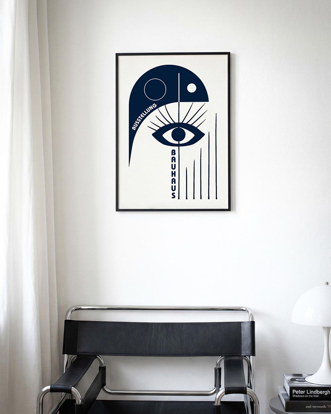 Oog en lijnen Poster
