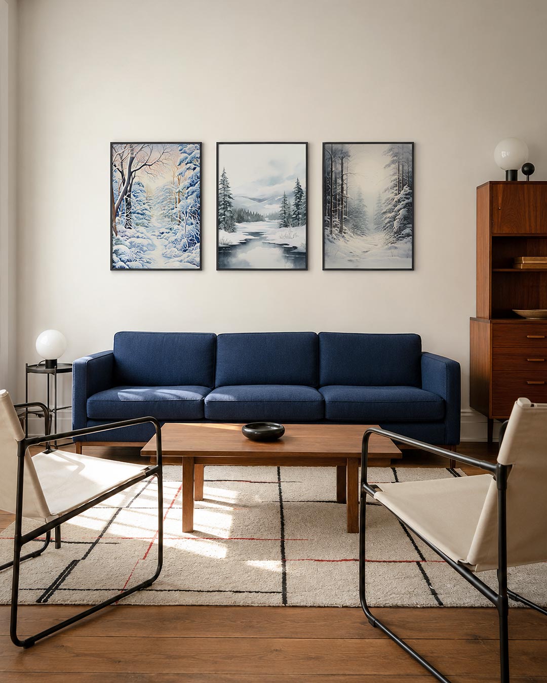 Winterse sereniteit Posterset