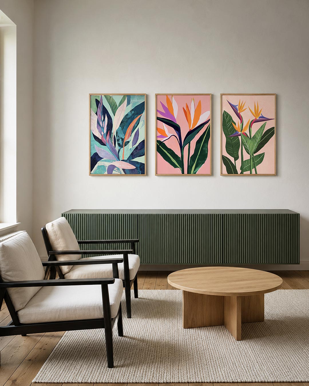 Bladvormen en kleuren Posterset