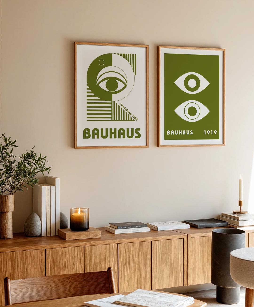 Oog en lijnen Posterset