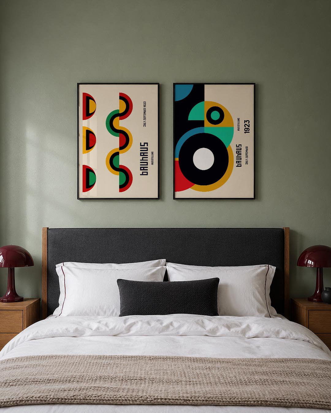 Kleurrijke vormen Posterset
