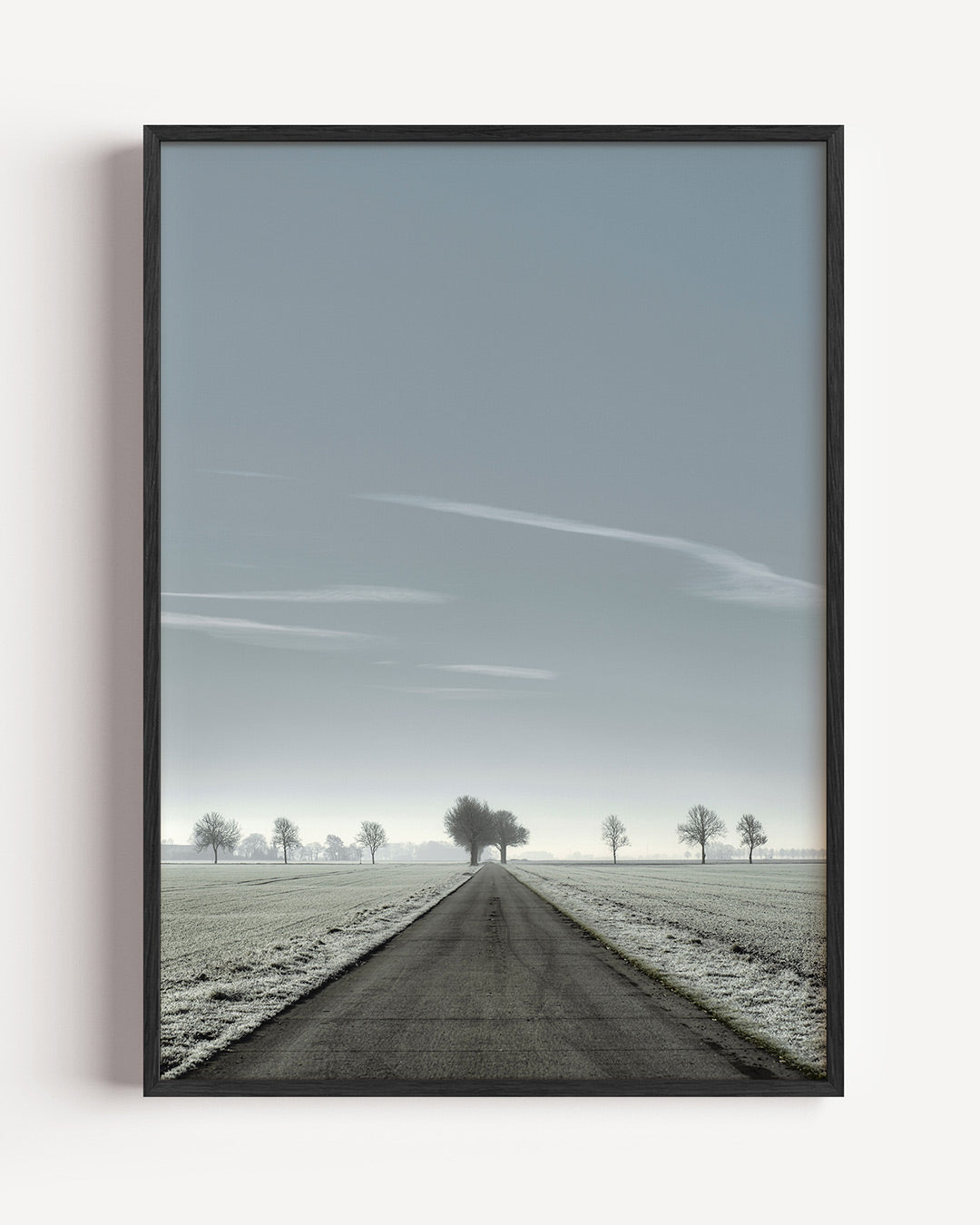 Rustige weglandschap Poster