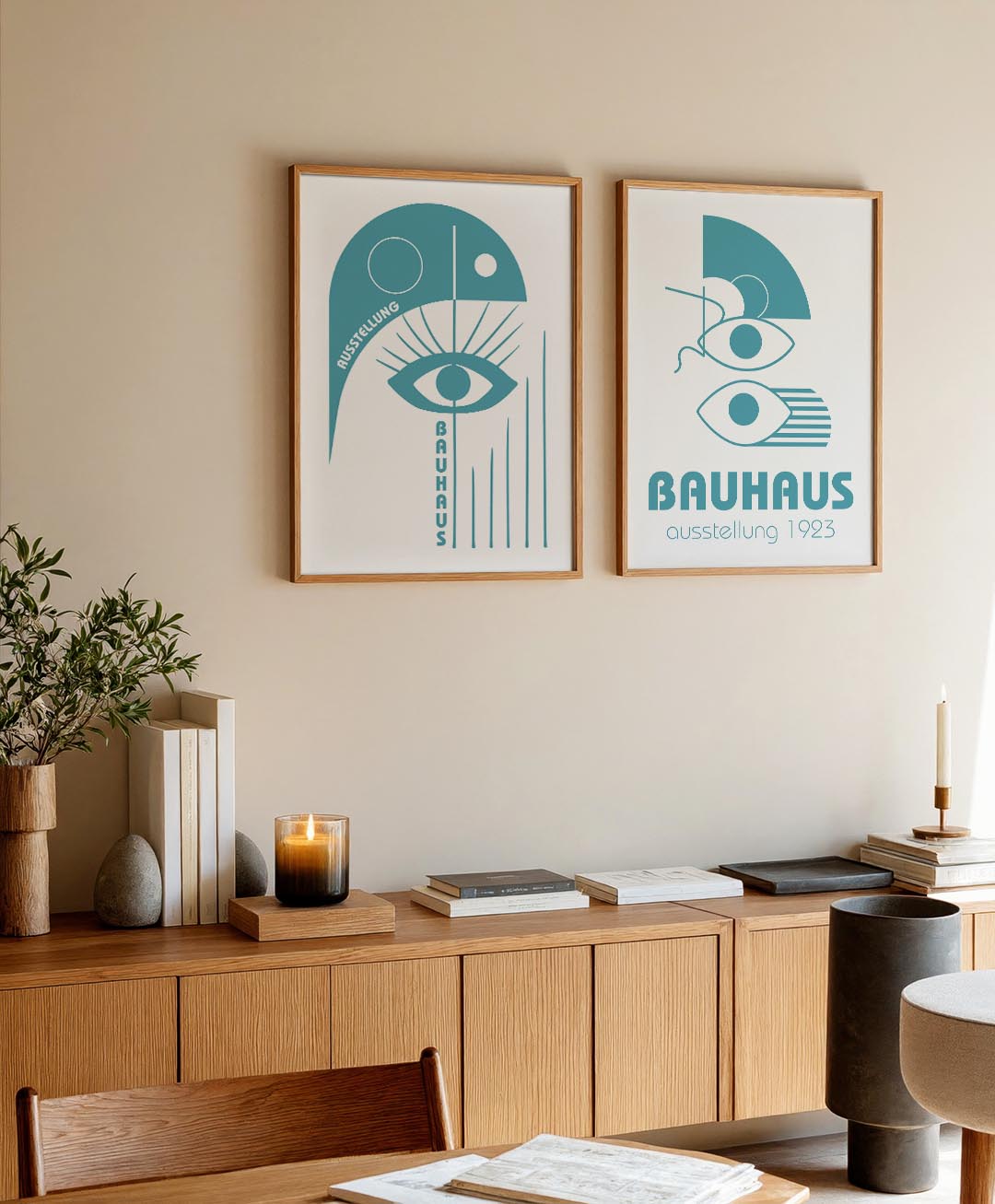 Oog en lijnen Posterset