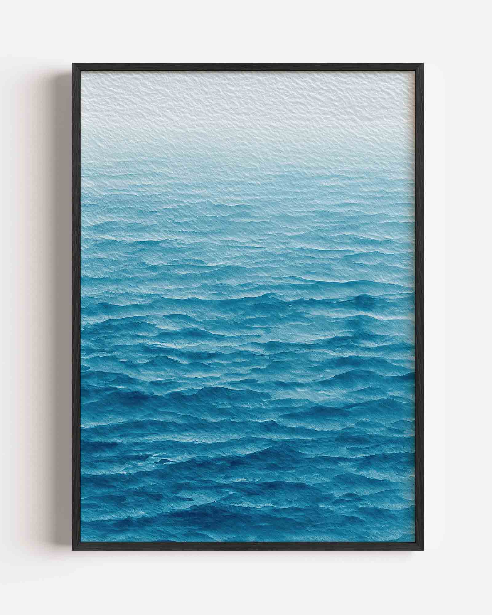Golvende zee Poster
