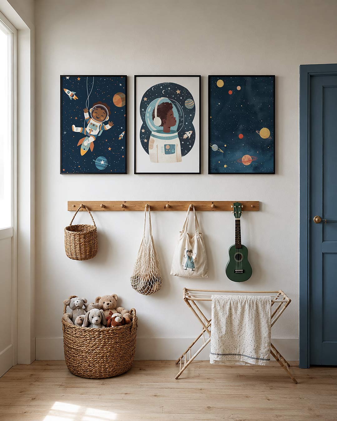 Hemelse kleurvlakken Posterset