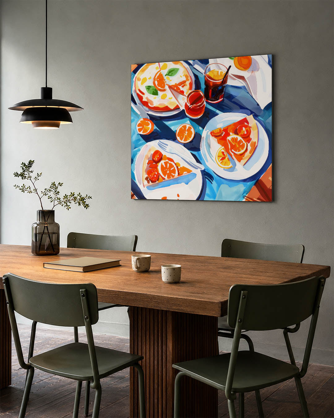 Dynamische eettafel Kunstwerk