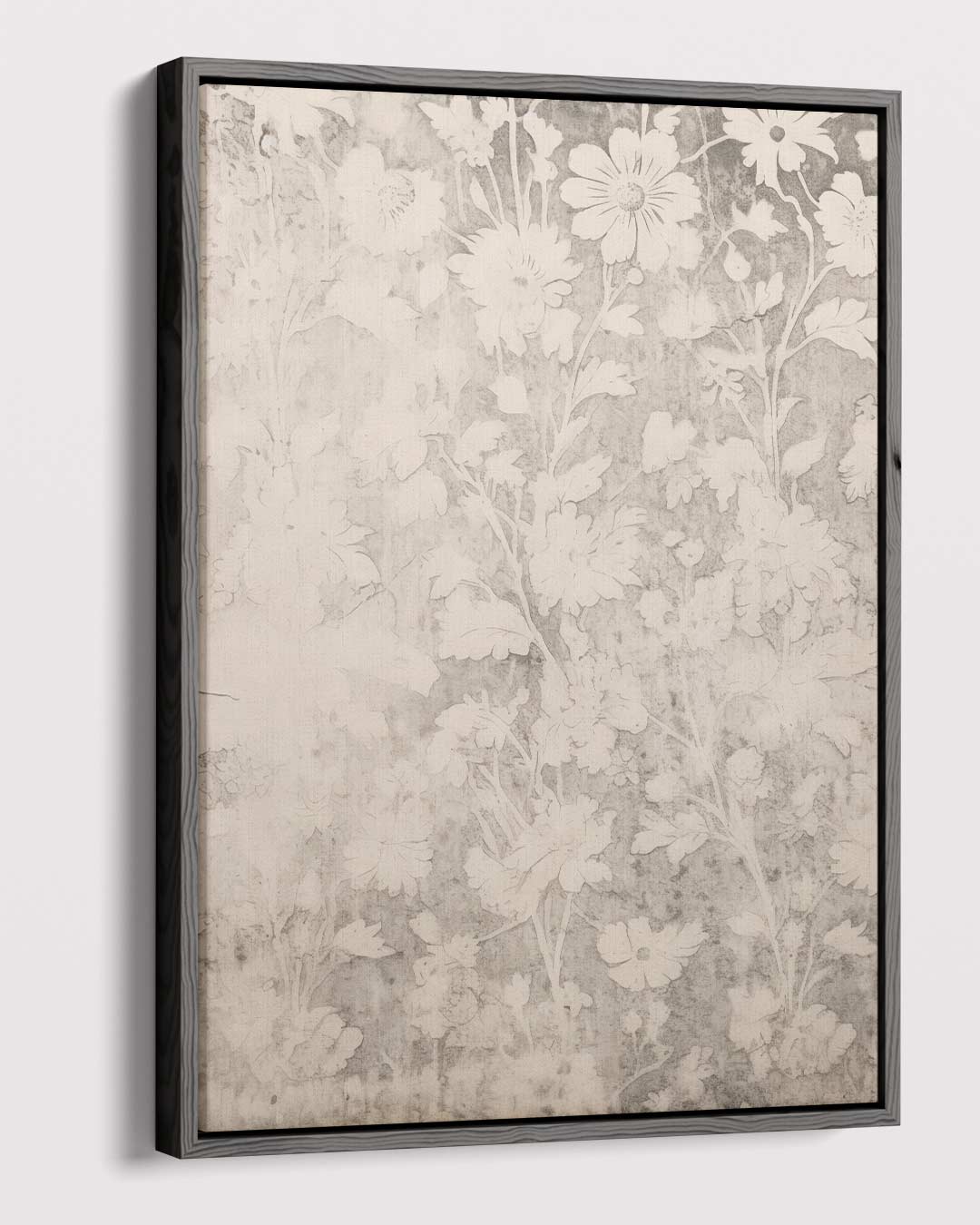 Bloemrijke Schaduwvlucht Kunstwerk-canvas-dibond-plexiglas-wanddecoratie-WallArtistic