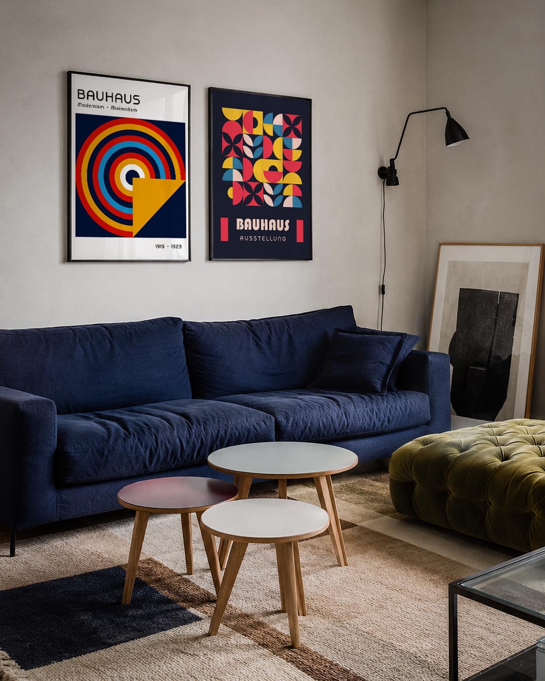 Cirkel en vlak Posterset
