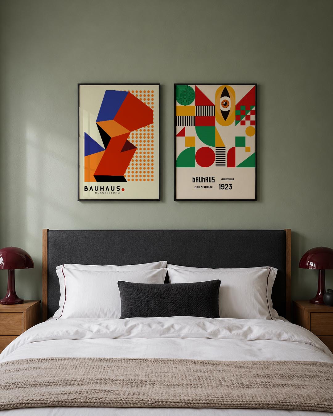 Kleurrijke vormen Posterset