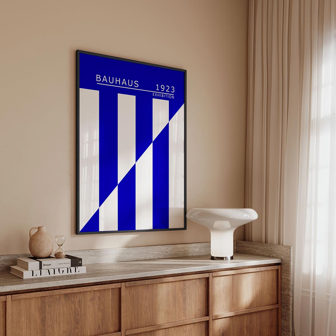 Lijnen en vlakken Poster