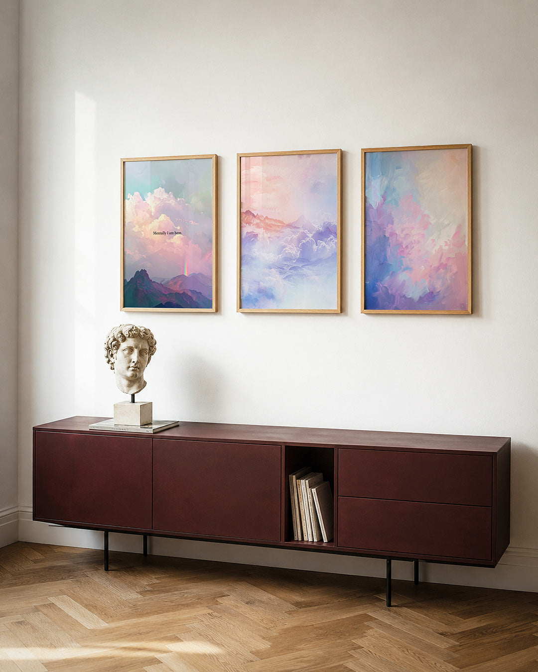 Dromerige berglandschap Posterset