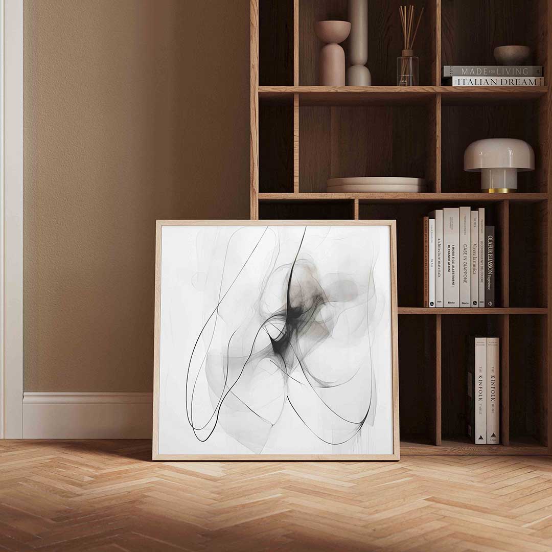Abstracte lijnen Poster