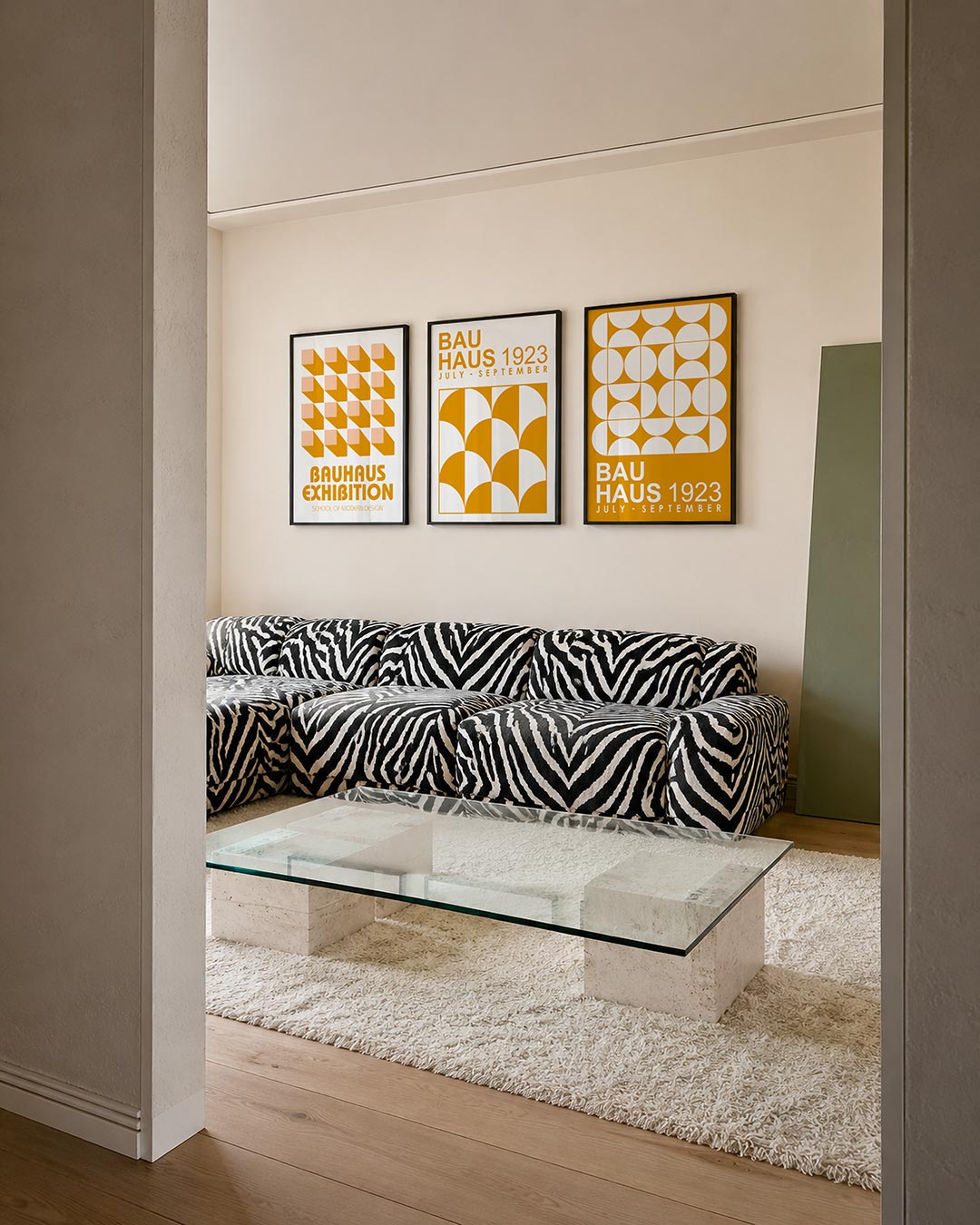 Vorm en schaduw Posterset