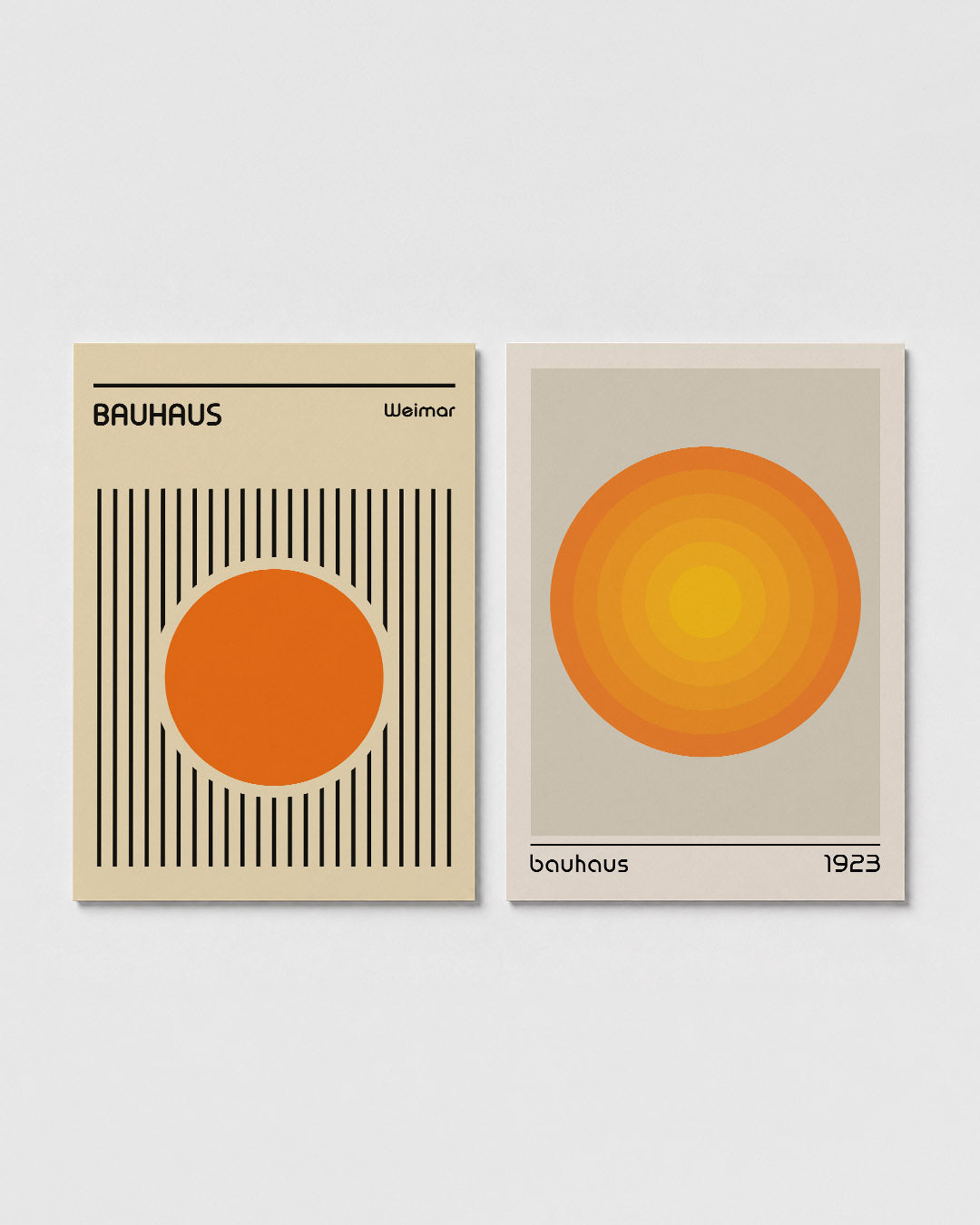 Cirkel en lijnen Posterset