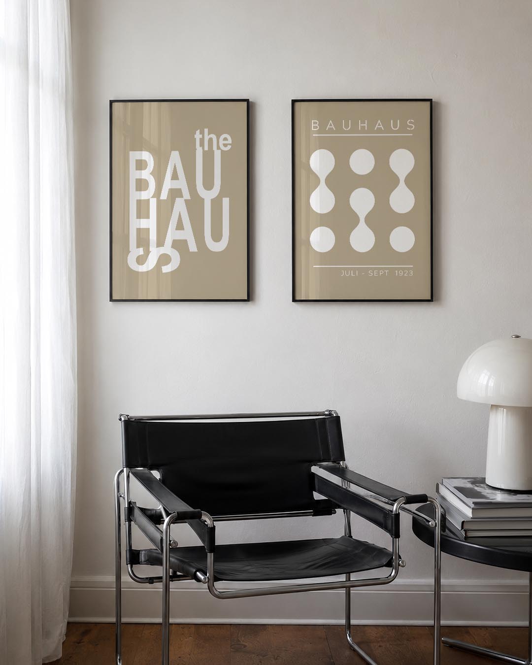 Typografisch spel Posterset