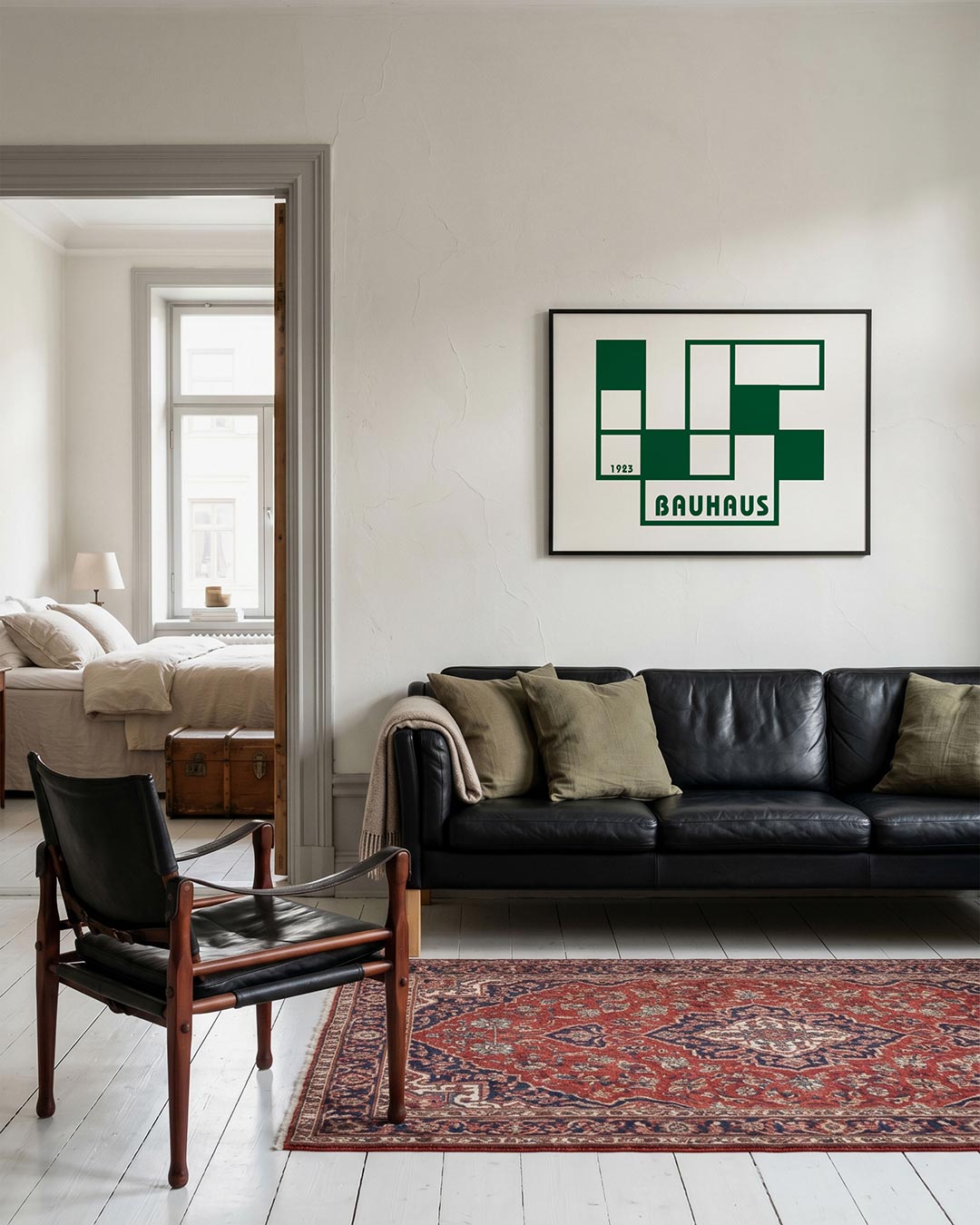 Geometrische vlakverdeling Poster