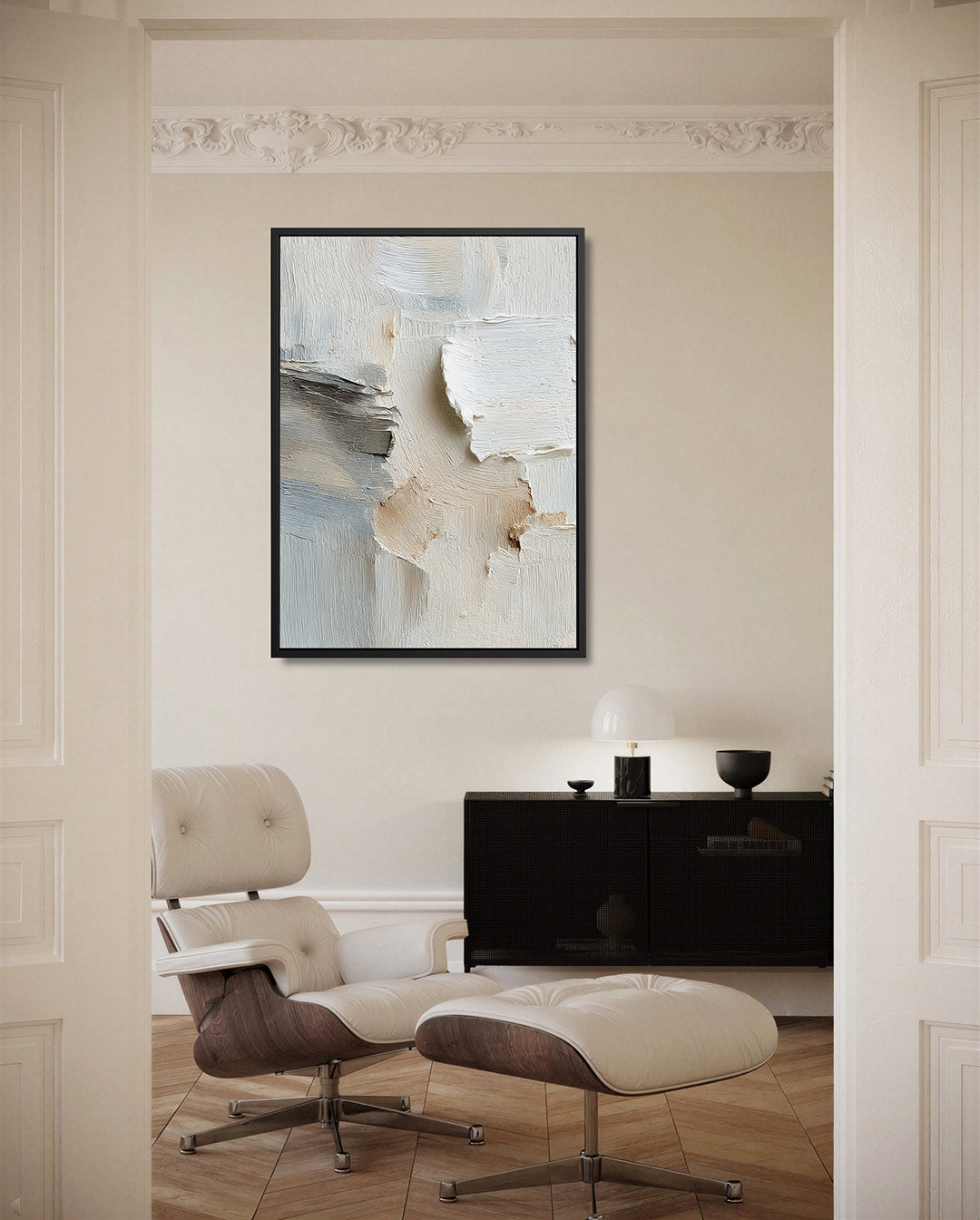 Textuur en lijnen Kunstwerk