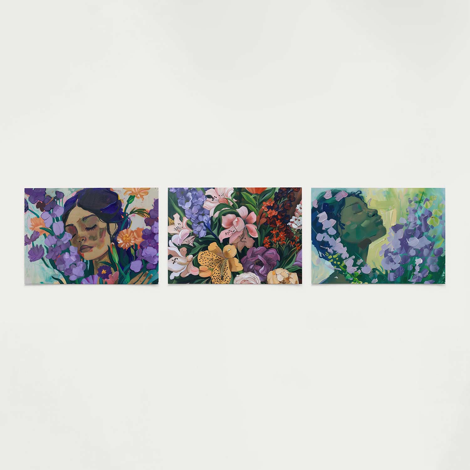 Bloemen en dromen Posterset