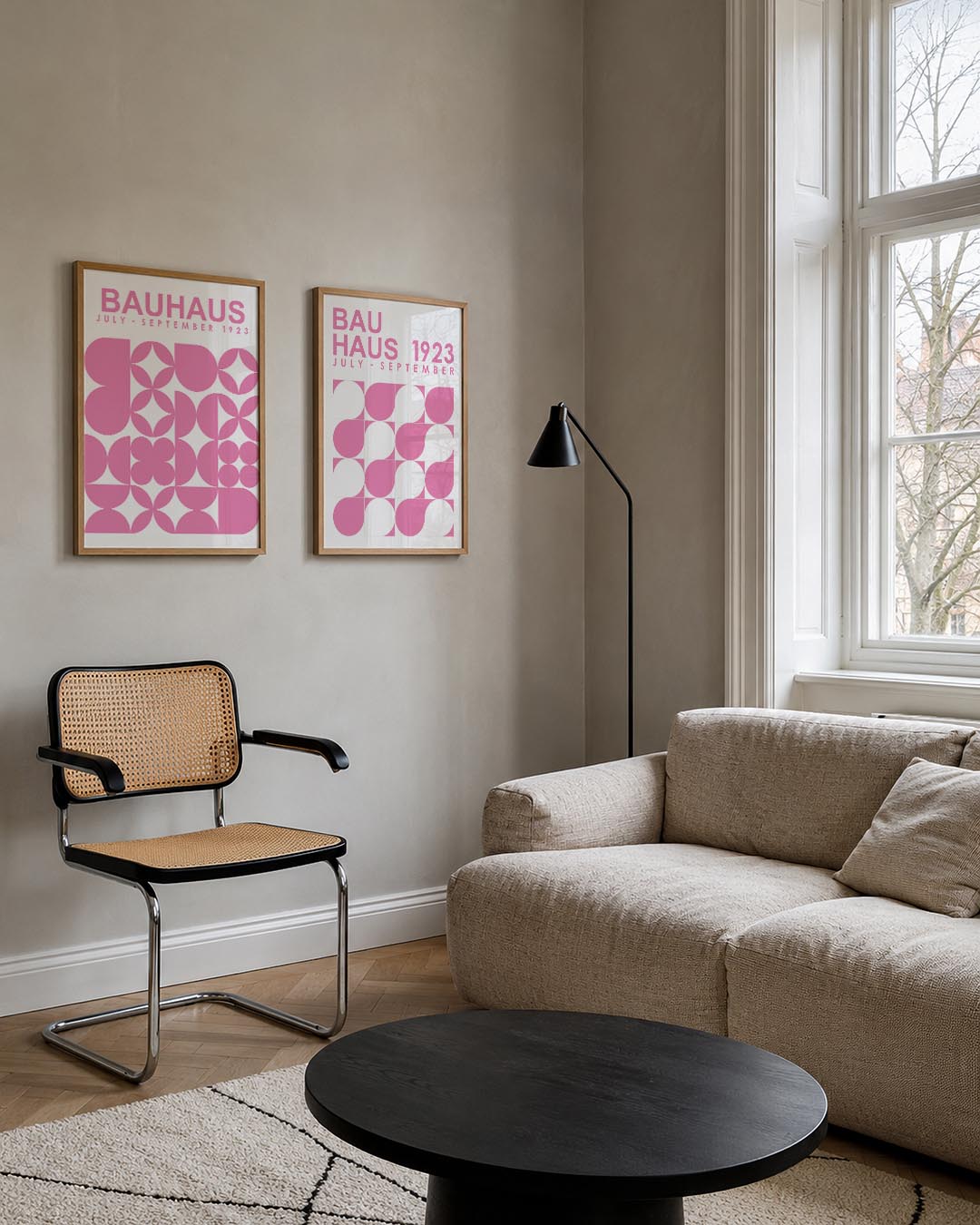 Vormen en vlakken Posterset