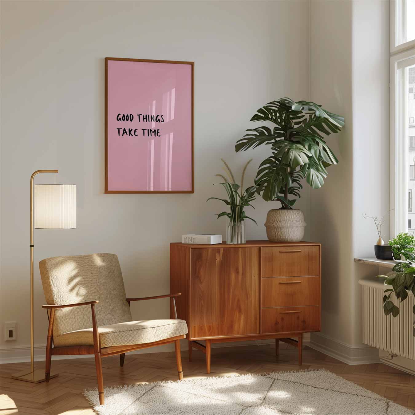 Inspirerende Tijdloze Quote Poster-WallArtistic
