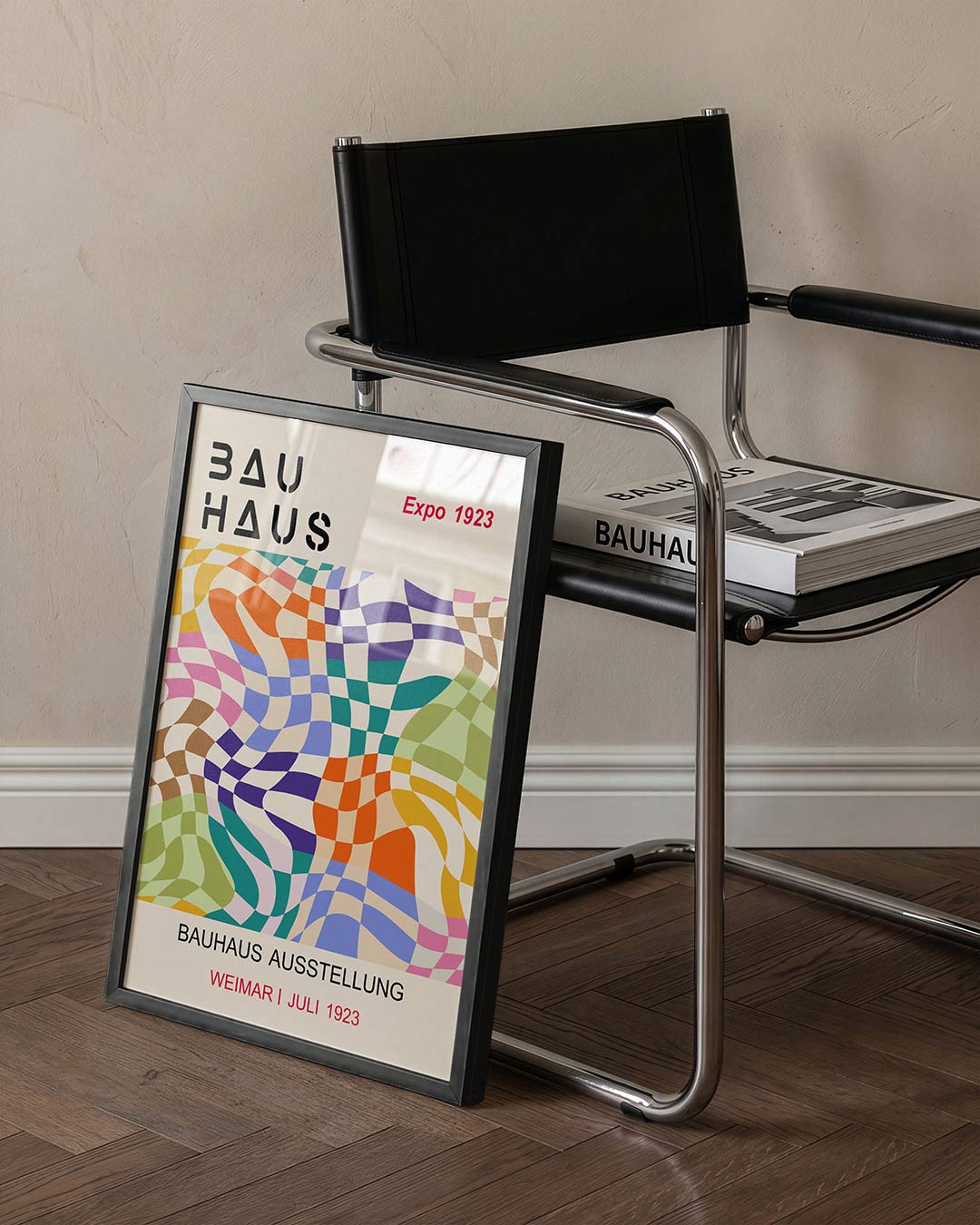 Vorm en kleurvlakken Poster