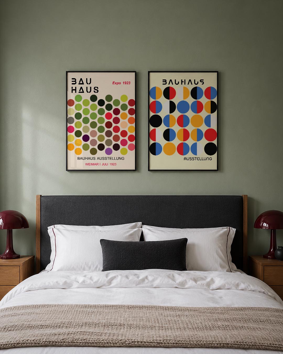 Kleurrijke cirkelpatronen Posterset