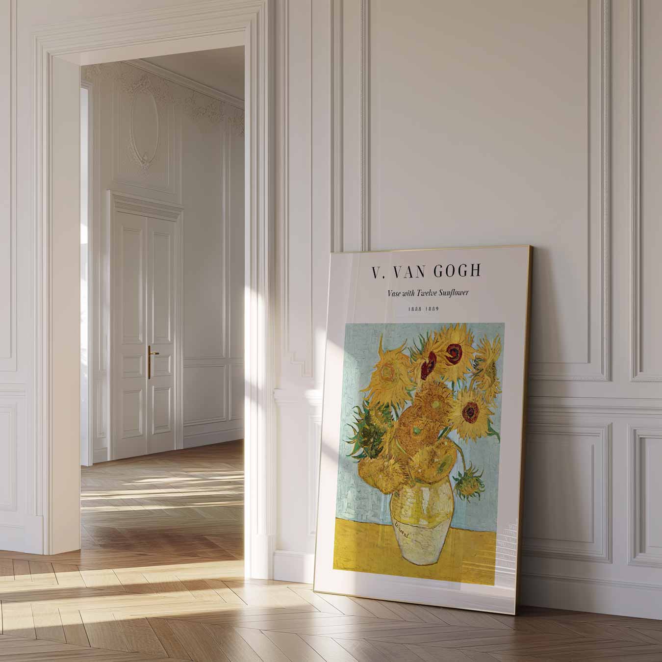 Van Gogh's Zonnebloemen Poster-WallArtistic