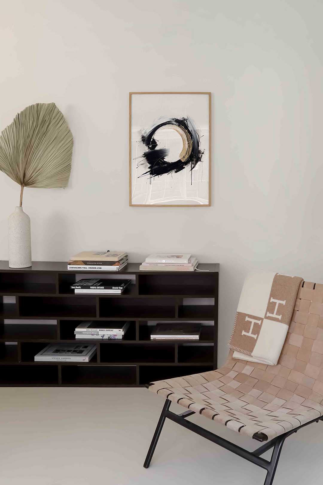 Abstracte cirkel Poster