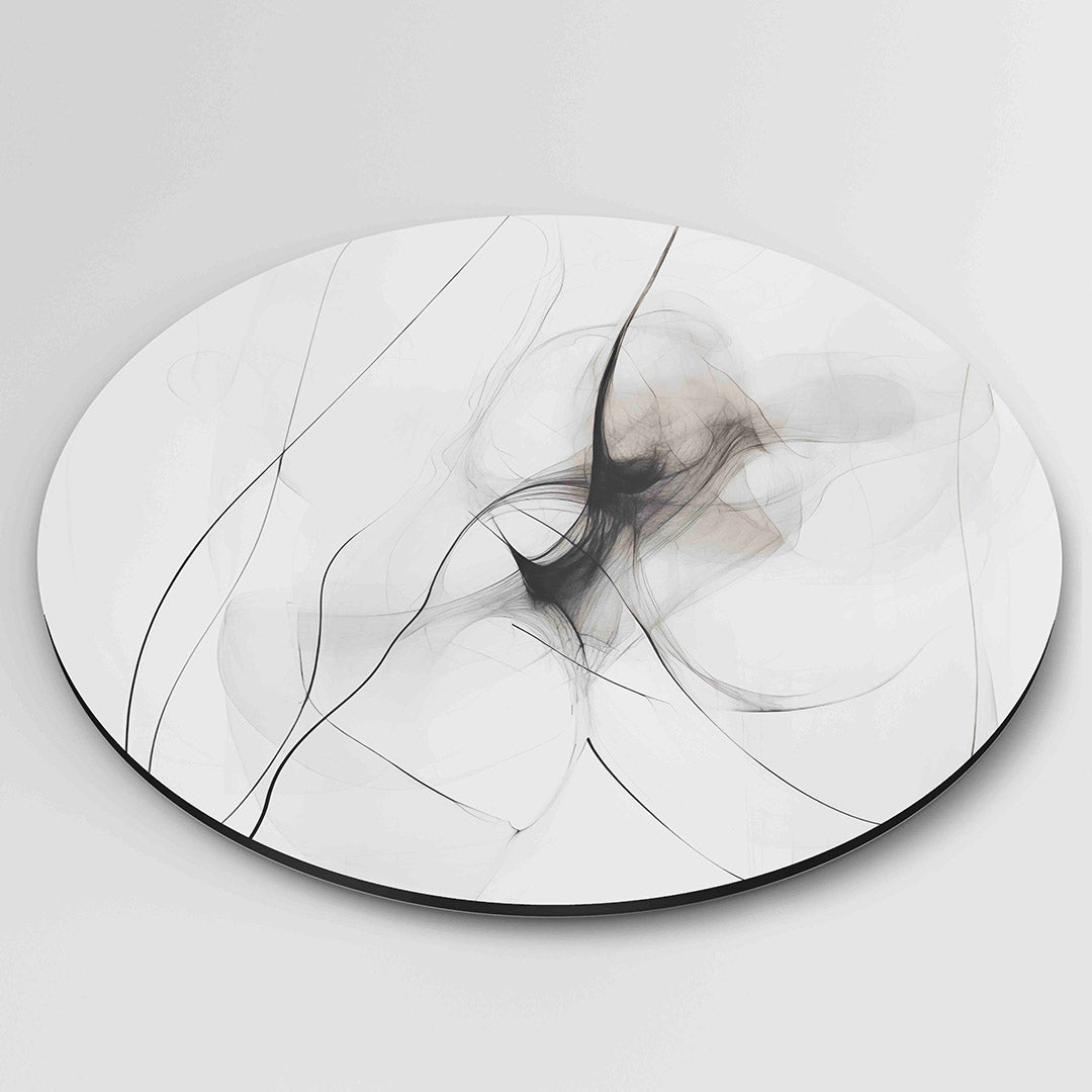 Abstracte lijnen Muurcirkel