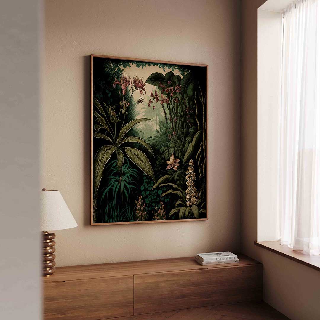 Weelderige planten Poster