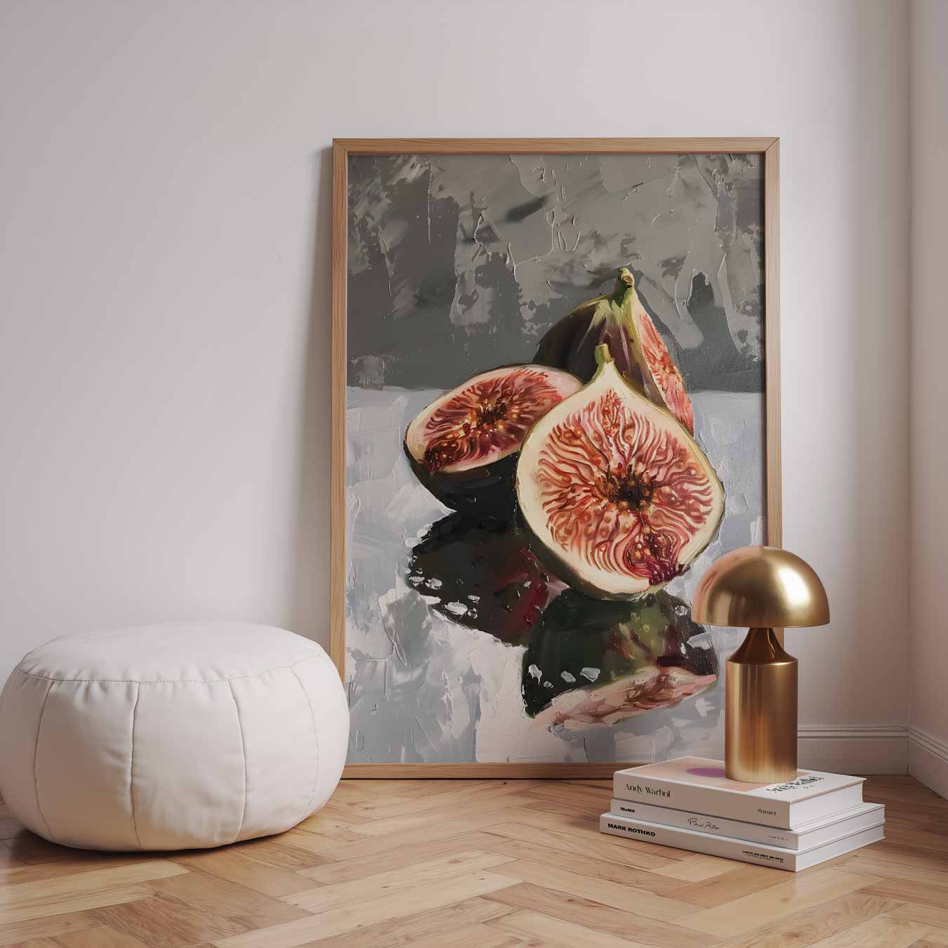 Stijlvolle Vijgenkunst Poster-WallArtistic