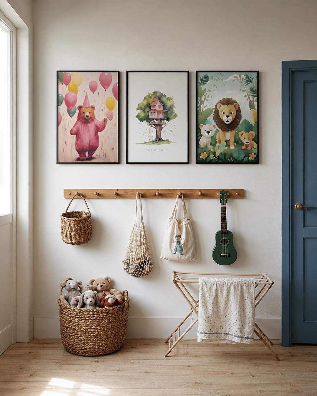 Jungle familie Posterset