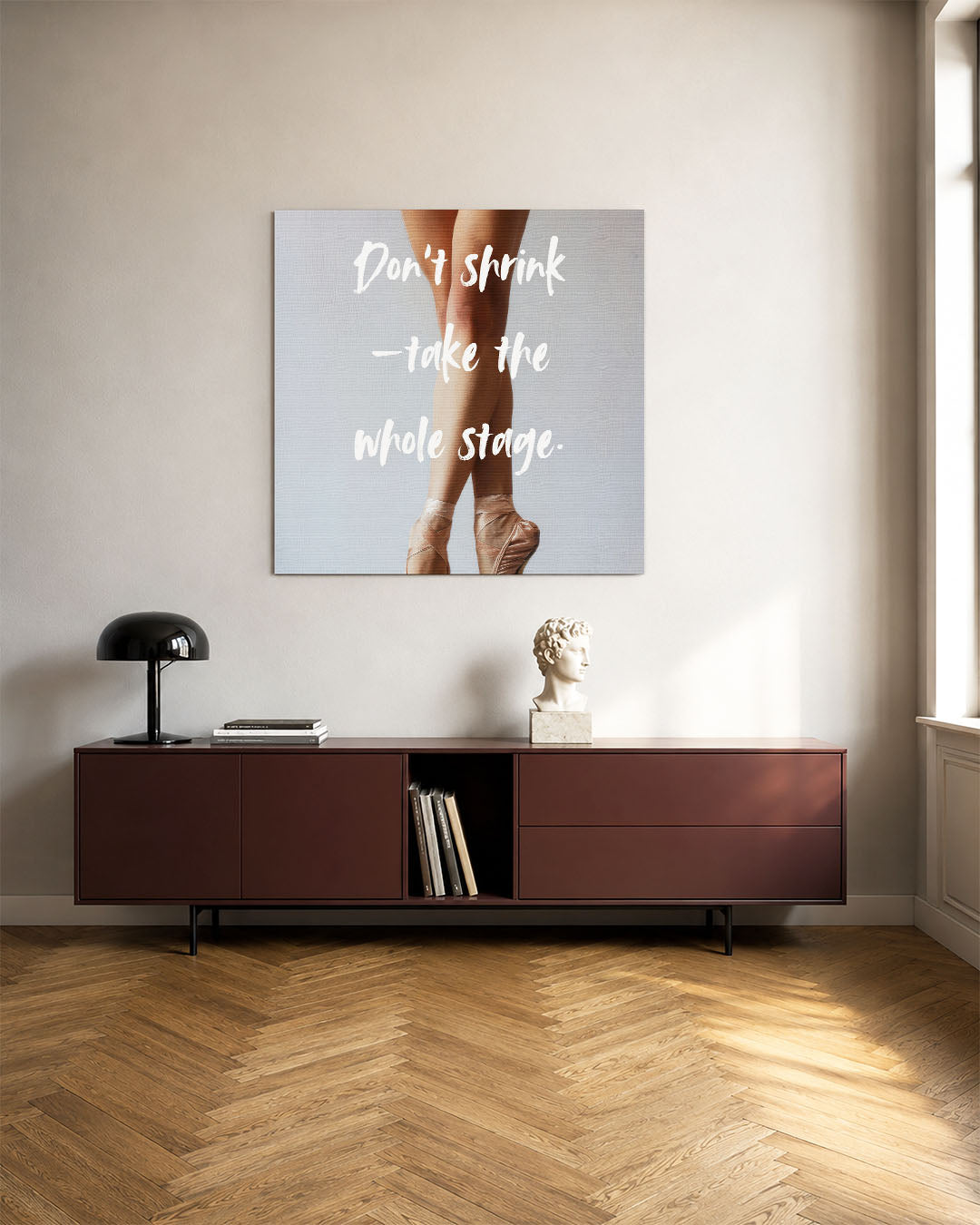 Inspirerende dans Kunstwerk