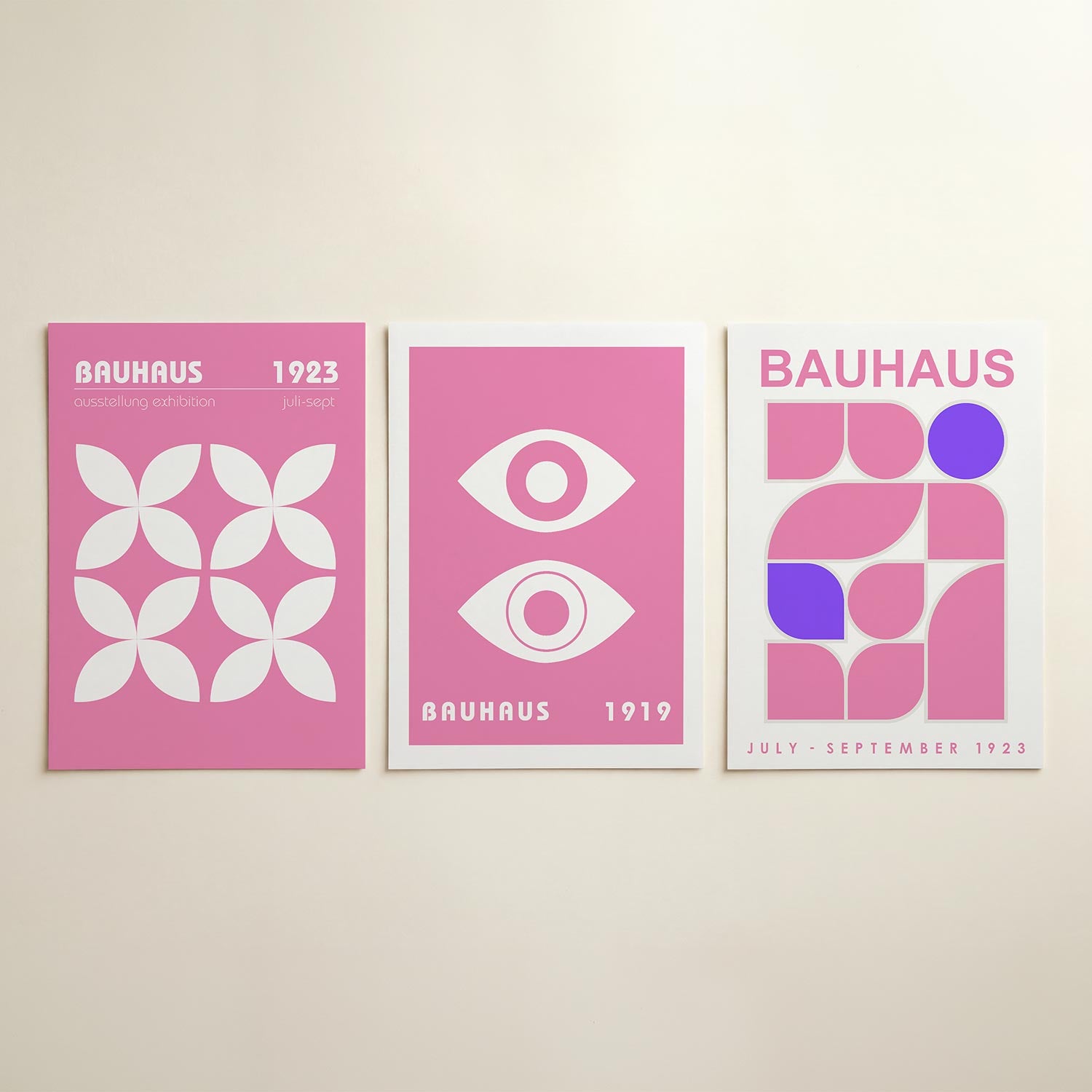 Vormen en vlinders Posterset