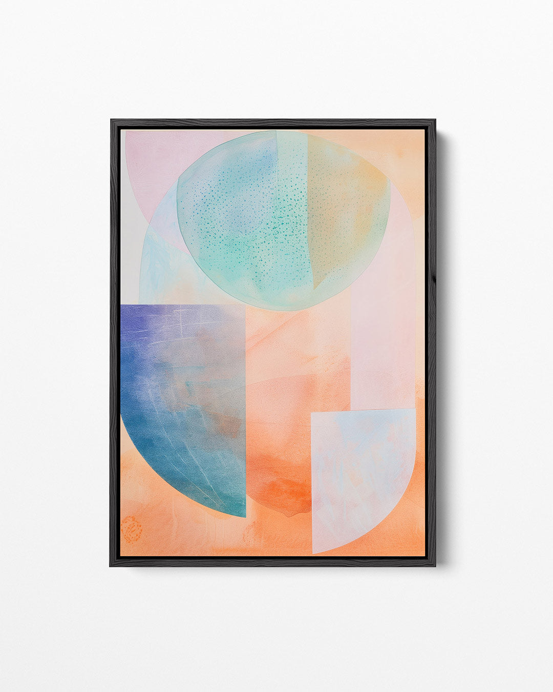 Organische vormen compositie Kunstwerk