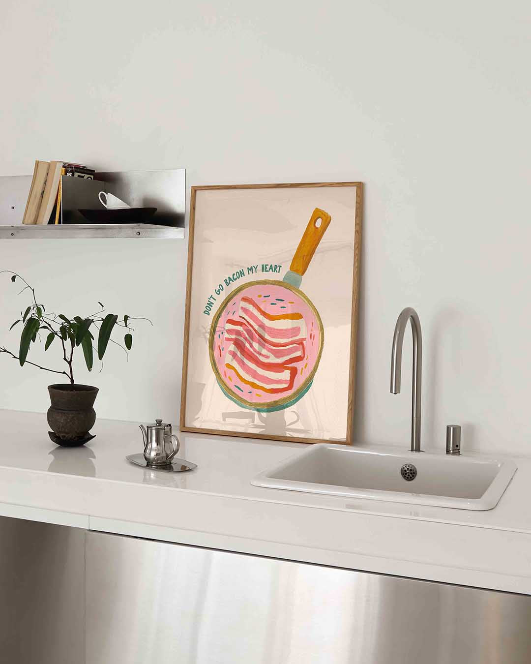 Bacon in pan Poster