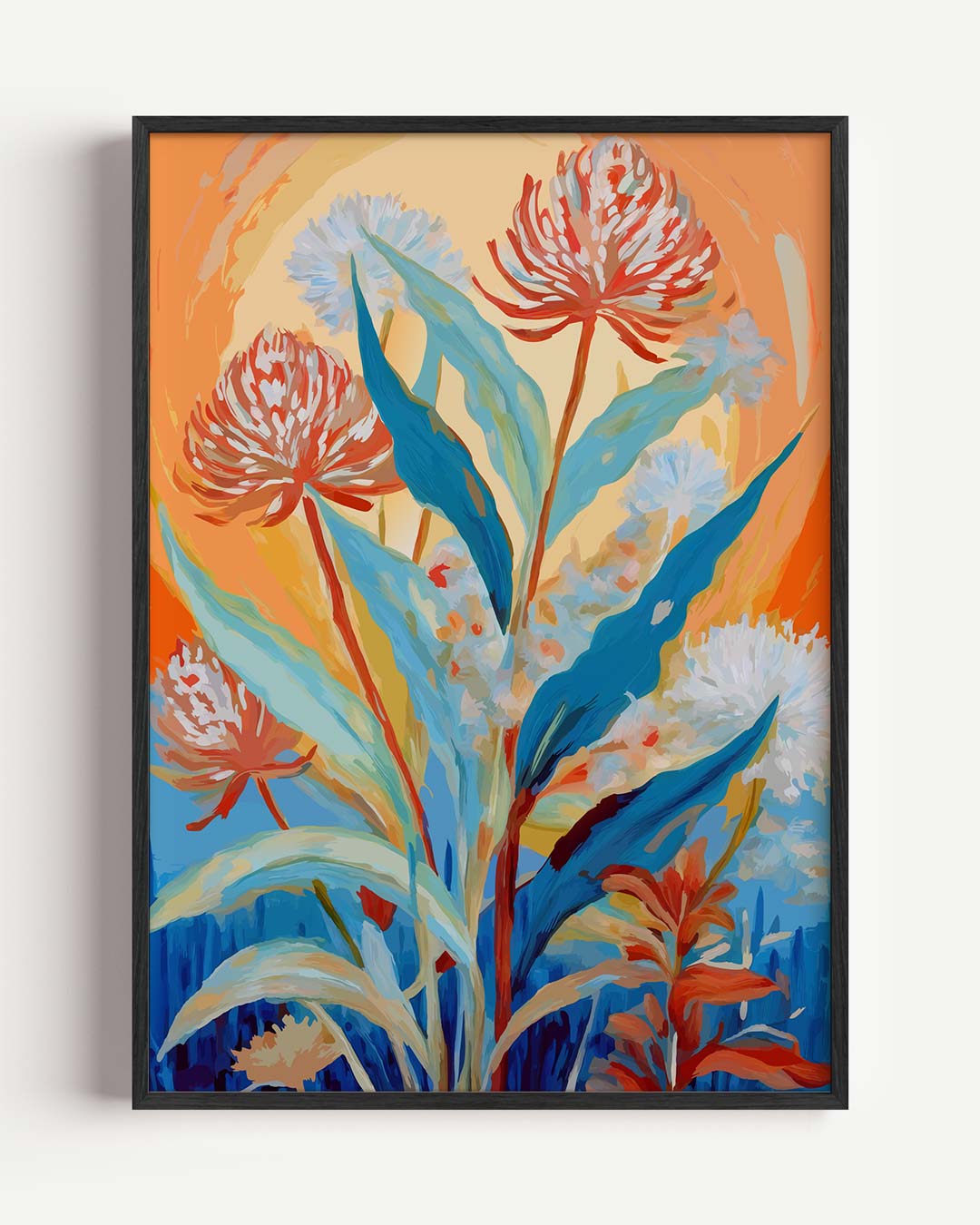 Vrolijke Bloemenpracht Poster-WallArtistic
