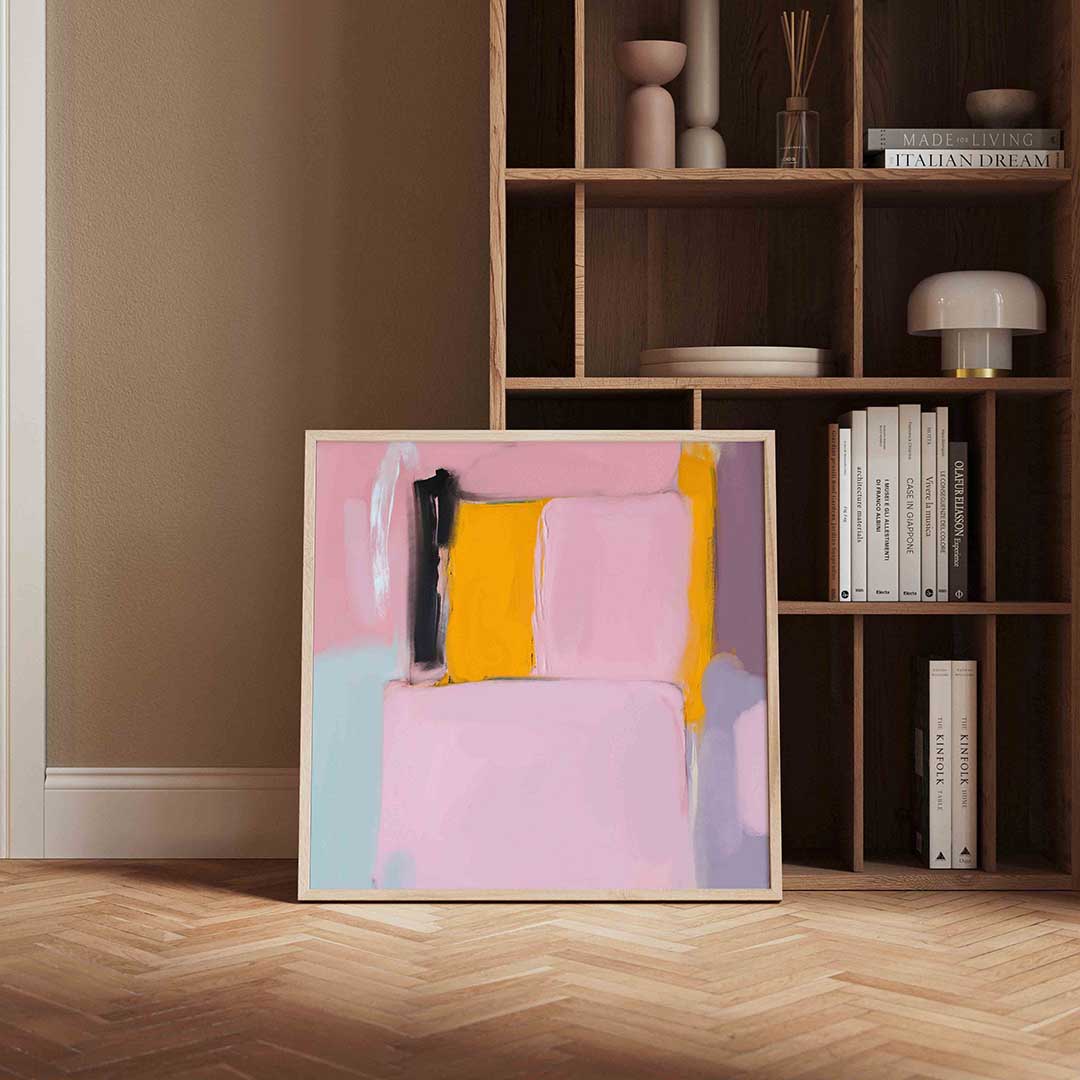 Abstracte vormen Poster