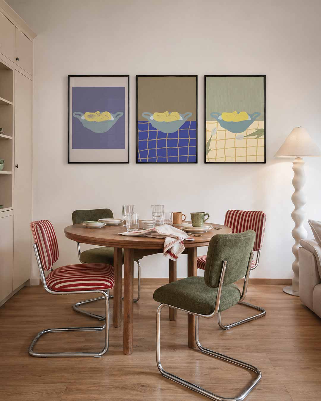 Fruit in kleur Posterset
