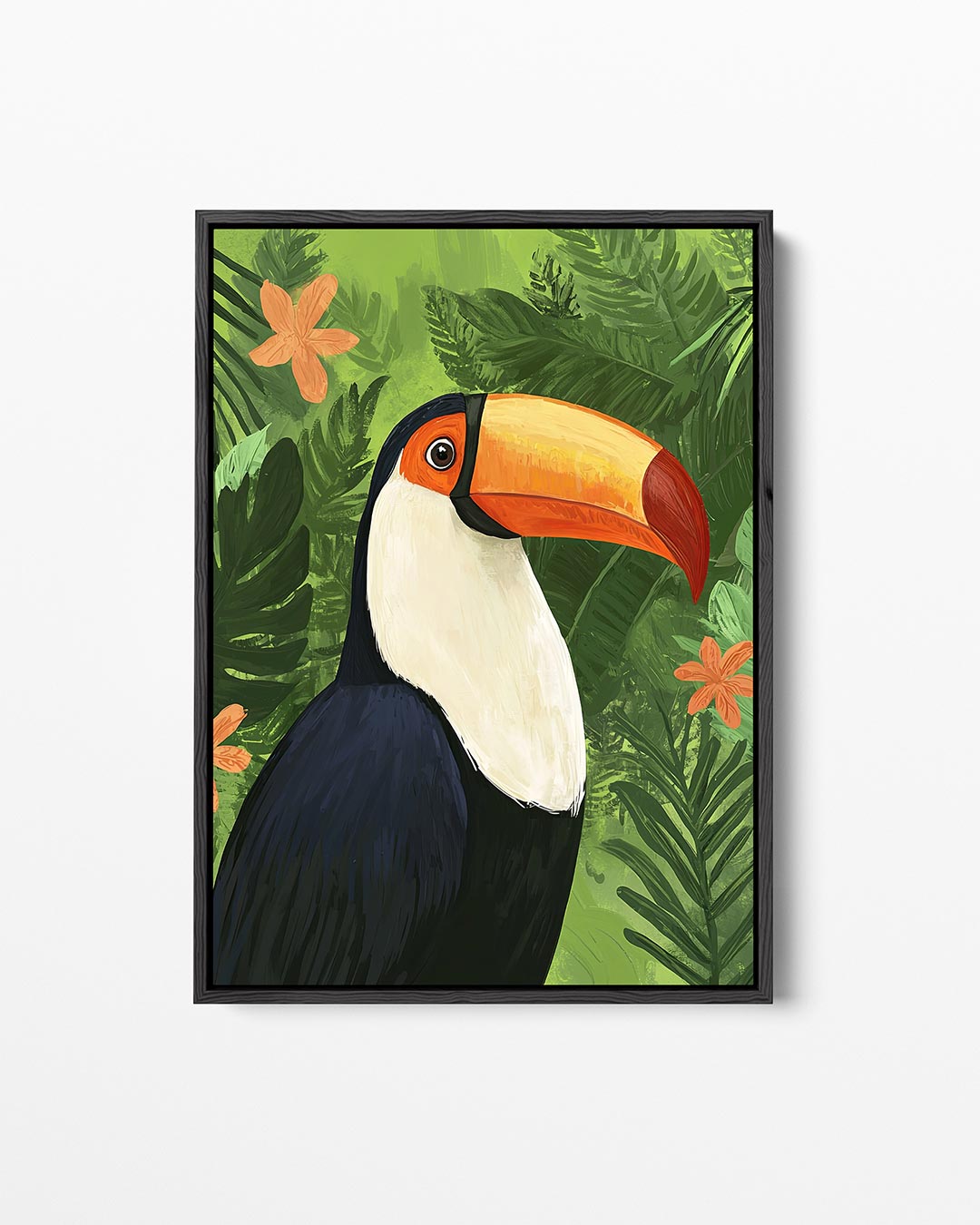 Tropische toekan Kunstwerk