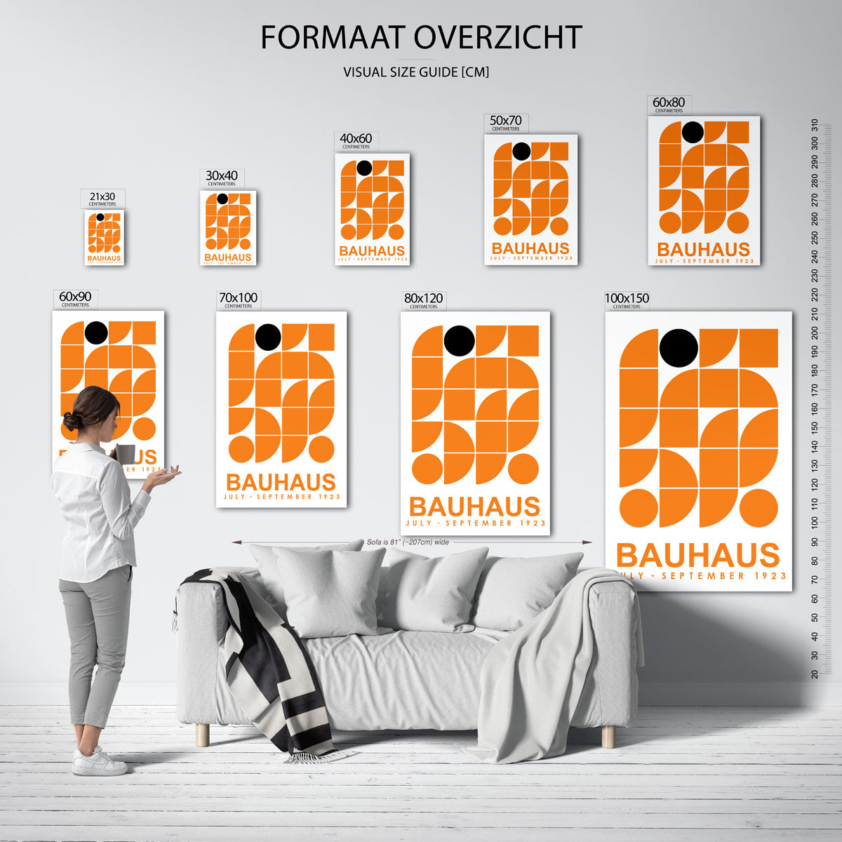 Vorm en kleur Poster