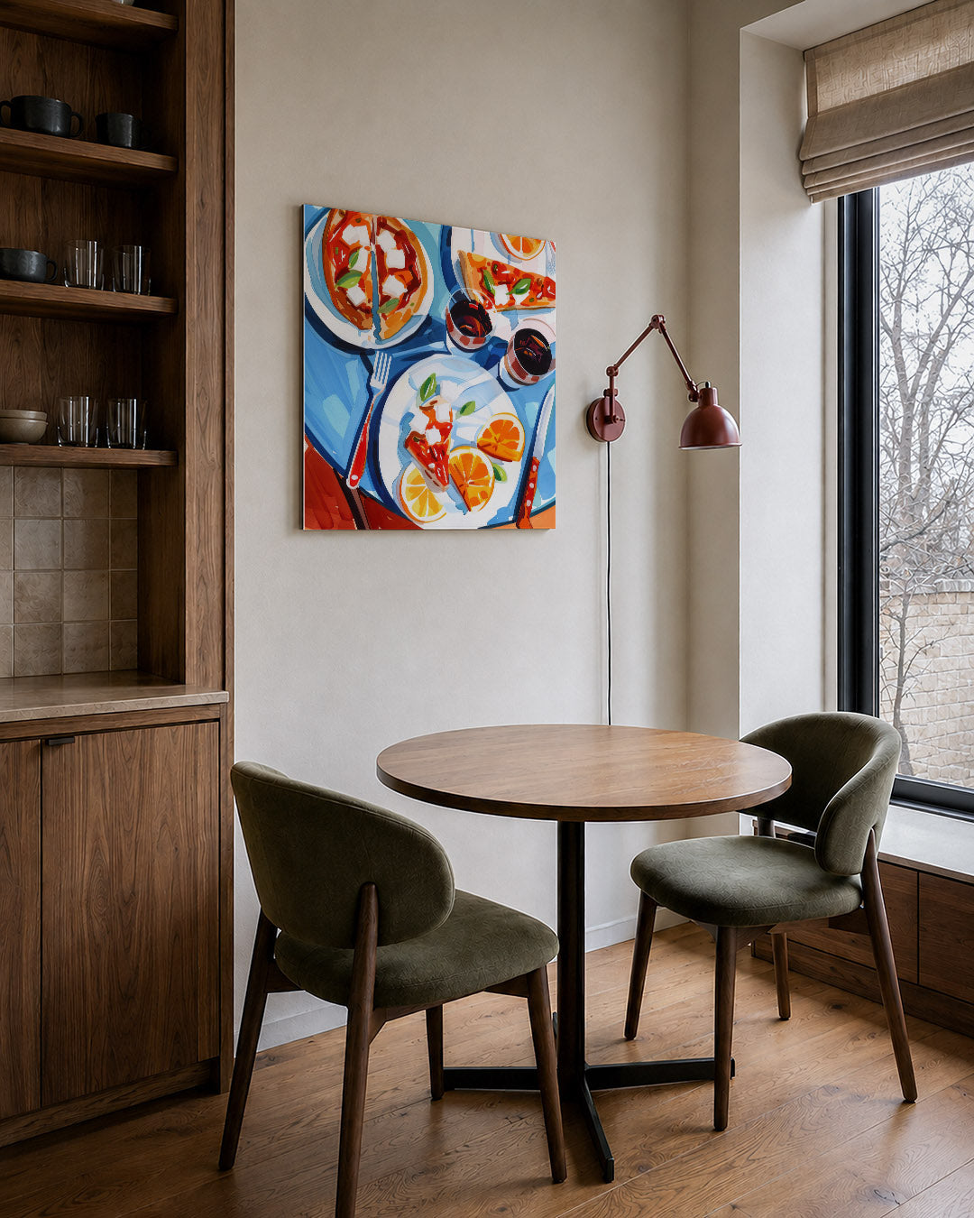 Eettafel Kunstwerk