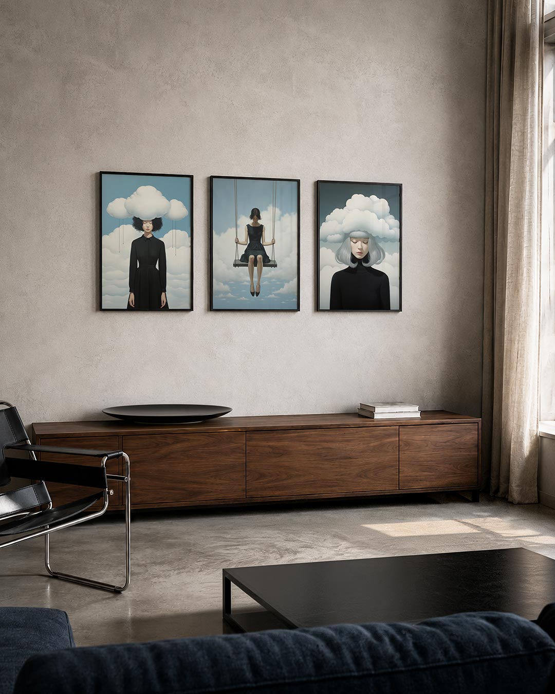 Dromerige wolken Posterset