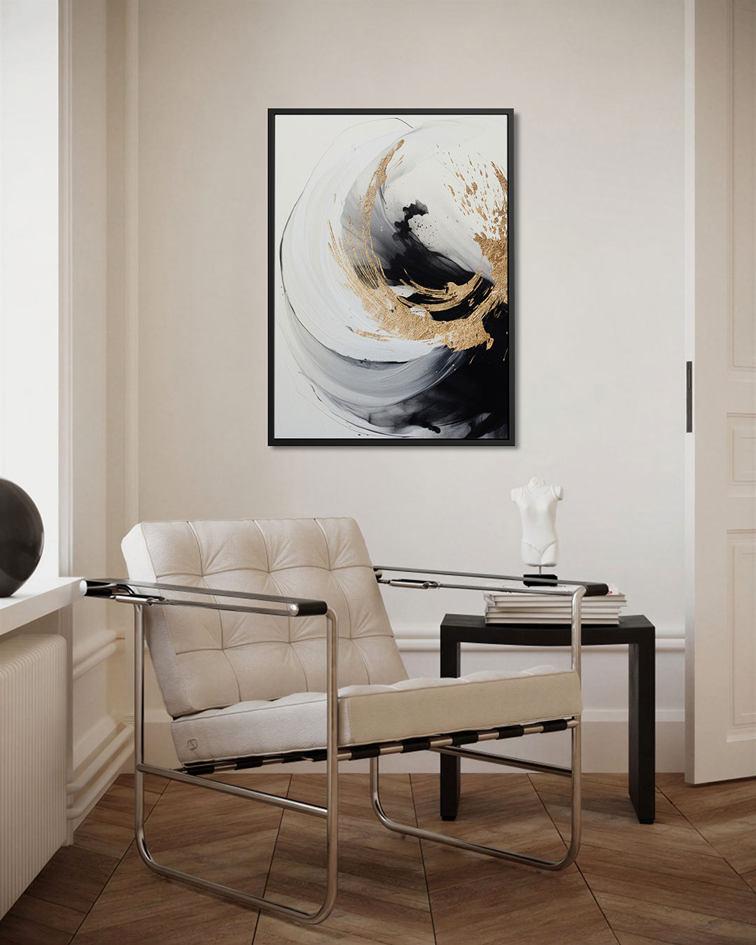 Dynamische vormen Kunstwerk