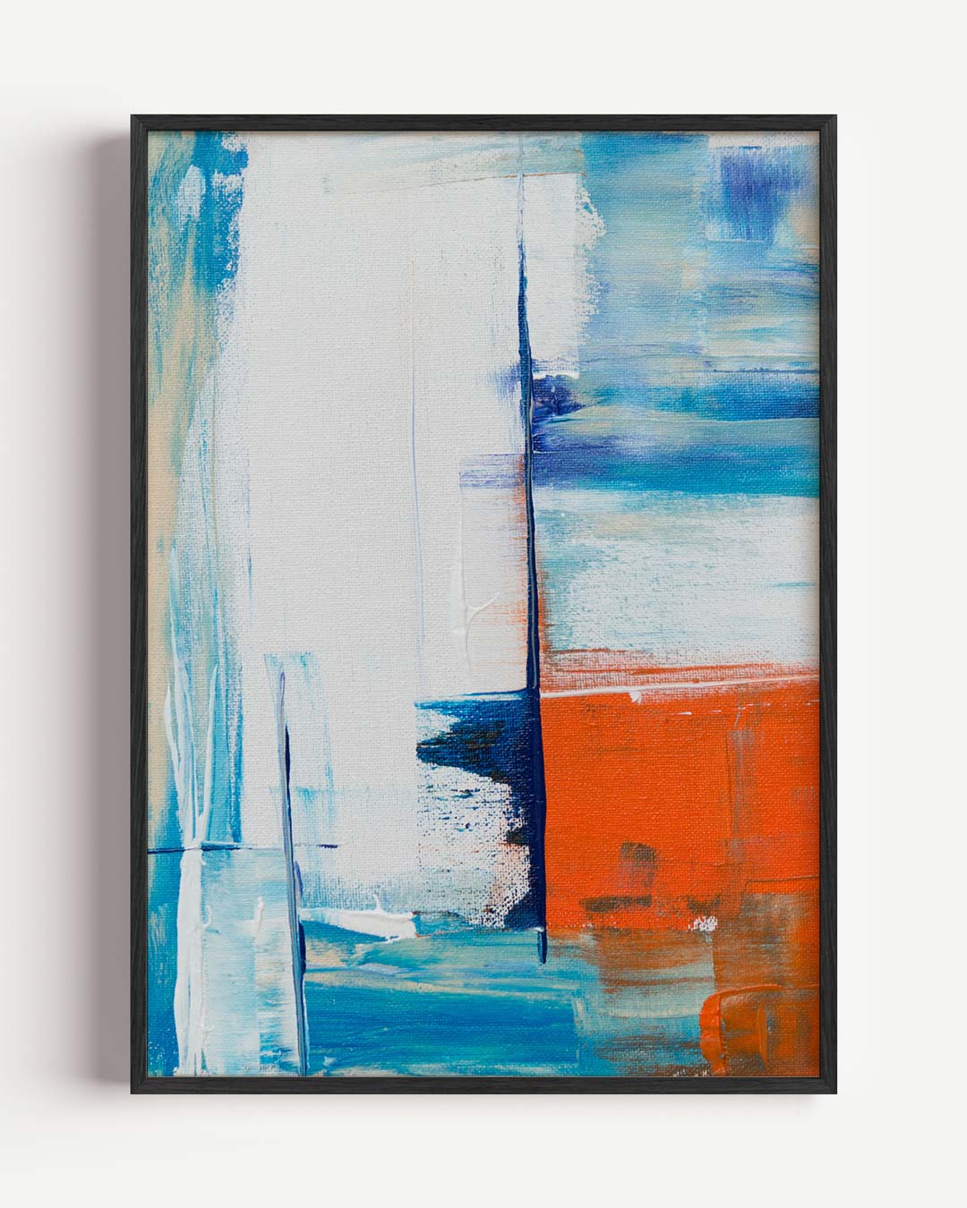 Kleurrijke Abstracte Expressie Poster-WallArtistic