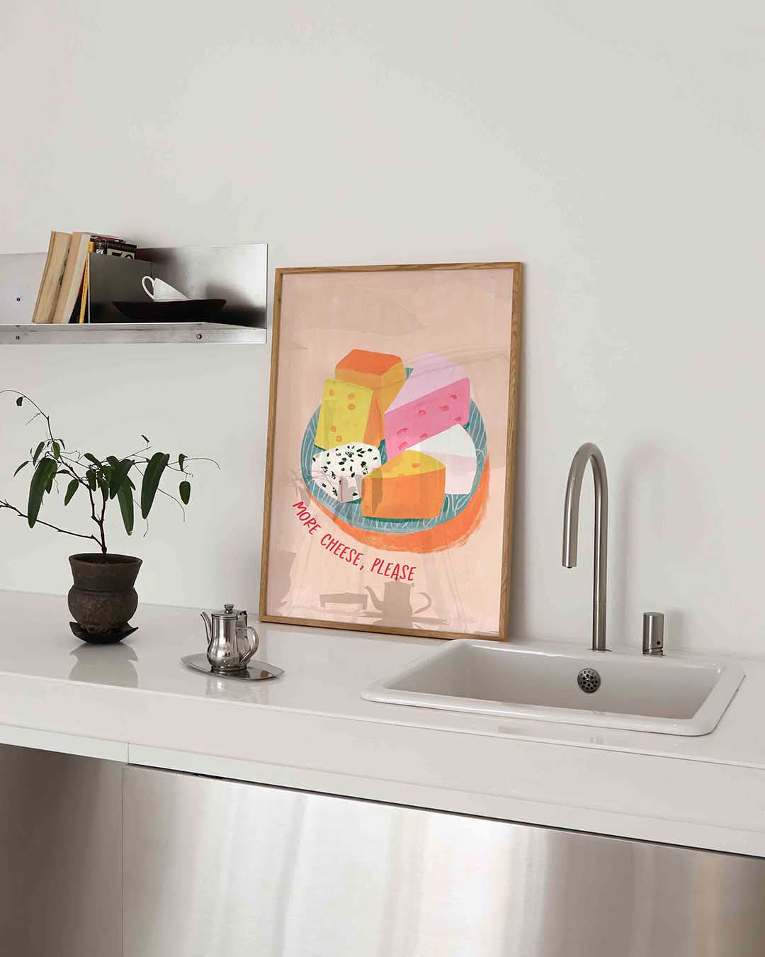 Kaasplateau Poster